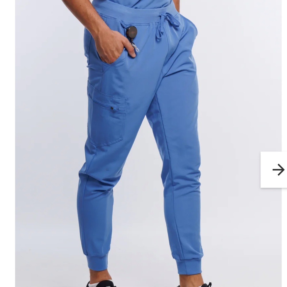 NWT Ceil Blue AirMed Essential Jogger Scrub Pants